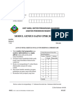 JPN Sabah SN UPSR K2 (2016) Modul Genius Set 6 (Soalan) - 1 PDF