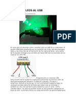 Conectar Leds Al Usb