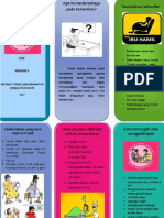 Leaflet Tanda Bahaya Kehamilan