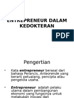 Entrepreneur Dalam Kedokteran