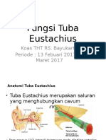 Fungsi Tuba Eustachius