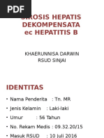 Sirosis Hepatis Dekompensata Ec Hepatitis B Fix