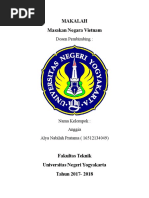 Download Makalah Masakan Negara Vietnam by Mechanical De Enginer SN345274763 doc pdf