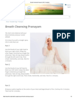 Breath Cleansing Pranayam _ Kundalini