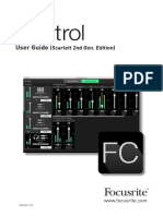 Focusrite Control Scarlett PDF