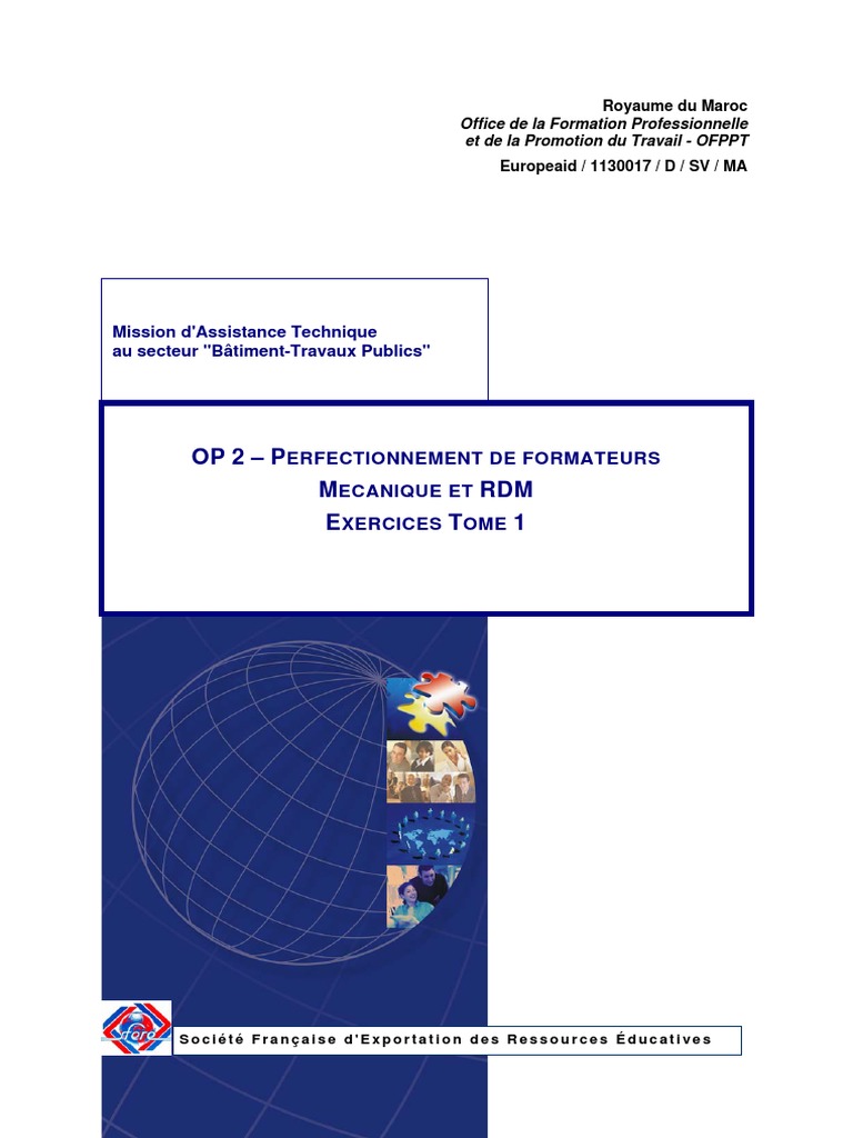 M CA RDM Exercices T1 PDF | PDF | Flexion (matériau) | Résistance des ...