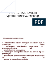 2. Energetski Izvori Vjetra i Sunčeva Energija