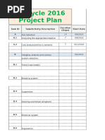 2016 - Project Plan Format