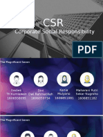 CSR CSR: Corporate Social Responsibility