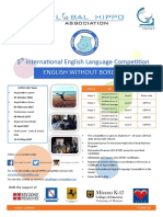 5 International English Language Competition: With The Support of