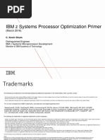 IBM Z Systems Processor Optimization Primer