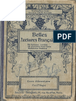 Chadeyras Belles Lectures Francaises