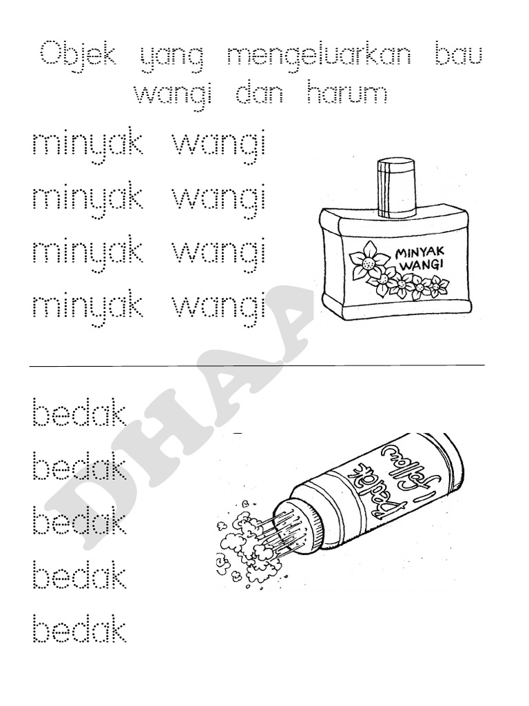 Belajar Sains Prasekolah Bau Pdf