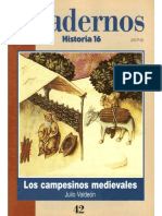 Cuadernos Historia 16, Nº 042 - Los Campesinos Medievales