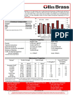 Olin Brass Copper Alloy C260 Data Sheet