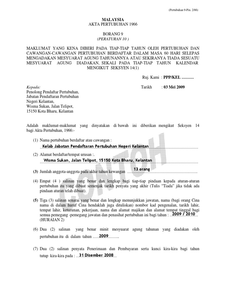 Borang 9 Pdf