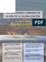 Las Sociedades Urbanas en La Era de La