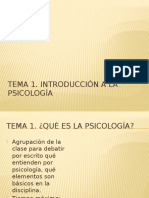 TEMA 1 Intro Psicologia