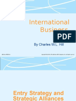 INTERNATIONAL BUSINESS Entry Strategy and Strategic Alliances