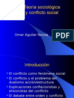 Teoria Sociologica y Conflicto Social