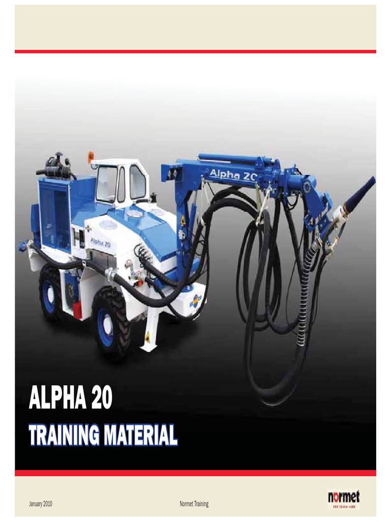 Alpha 20 Training Material Small File | PDF | Transmission (Mechanics ...