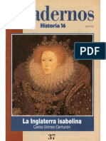 Cuadernos Historia 16, Nº 037 - La Inglaterra Isabelina