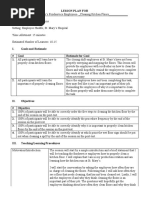 Floors Lesson Plan Outline