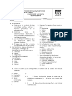 EXAMEN DE GEOGRAFÍA SOBRE RELIEVE Y FORMAS DE LA TIERRA