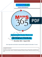 03 International [Vision 365 Mains 2016]