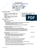 Danielle Resume For Edt 321 PDF