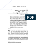 Metanoia As A Response To Death IMPPPP PDF