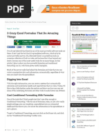 3 Crazy Excel Formulas That Do Amazing Things - Advanced Excel Tips & Tricks