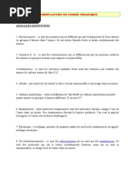 Chimie organique
