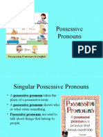 Possessive Pronouns Powerpoint