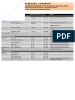 Department of Tourism - Midnight Appointments