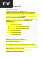 Contracción Muscular
