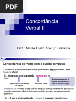 Concordancia Verbal 2