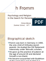 OC Lecturenotes Pschology Erich Fromm