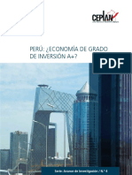 Peru Economia de Grado de Inversion A