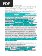 Human Rights Discourse K