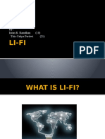 Li-Fi: By: Intan R. Ramdhan (10) Titis Cahya Pertiwi