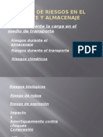 Reducción de Riesgos en El Transporte y Almacenaje