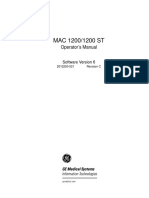 How to change print roller on ge mac 1200 ecg machine manual free