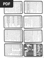 Are You A Werewolf Cards