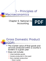 Eco 200 - Principles of Macroeconomics: Chapter 6: National Income Accounting