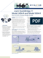 Tsunami QuickBridge.11 Model 2454-R & Model 5054-R