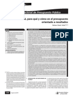 Lectura - Sistema Nacional de Presupuesto Público. PDF