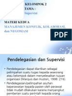 Pendelegasian Dan Supervisi