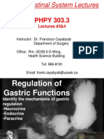 PHPY 303 - GI Lecture #3&4 - March 16 and 21 - PDF