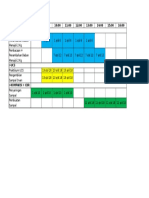 Jadwal Excel